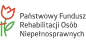 Logo baner Państwowy Fundusz Rehabilitacji Os&oacute;b Niepełnosprawnych