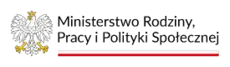 Logo baner Ministerstwo Rodziny, Pracy i Polityki Społecznej