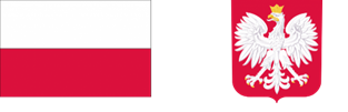 Flaga biało - czerwona i&nbsp;Godło Polski